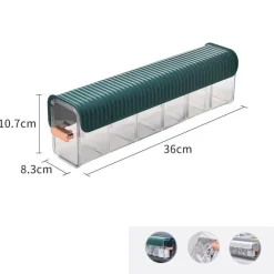 Datenkabel-Organizer-Box – staubdichtes Kabelmanagement zum Laden und Aufbewahren