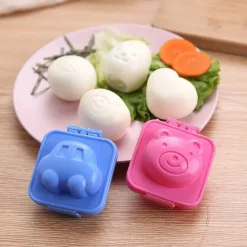 3D-Cartoon-Eierform – lustiger Silikonformer zum Kochen und Backen
