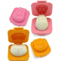 3D-Cartoon-Eierform – lustiger Silikonformer zum Kochen und Backen