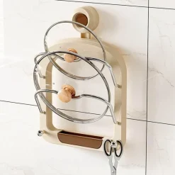 Deckel-Organizer zur Wandmontage – Küchenaufbewahrung für Töpfe und Pfannen