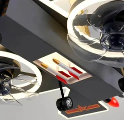 Deckenventilator mit Fernbedienung für Kinder – Dream Jet Design