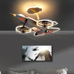 Deckenventilator mit Fernbedienung für Kinder – Dream Jet Design