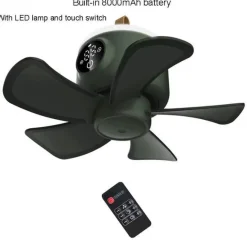 Deckenventilator-Luftkühler mit Fernbedienung - Einstellbarer intelligenter Ventilator