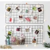 Decorative Iron Wall Organizer - Home Storage Grid
