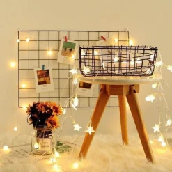 Decorative Iron Wall Organizer - Home Storage Grid