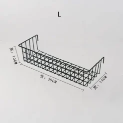 Decorative Iron Wall Organizer - Home Storage Grid