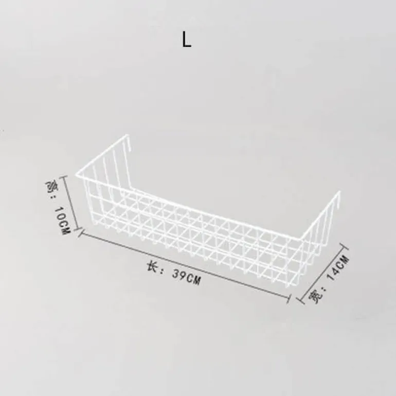 Decorative Iron Wall Organizer - Home Storage Grid