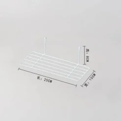 Decorative Iron Wall Organizer - Home Storage Grid