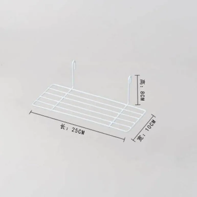 Decorative Iron Wall Organizer - Home Storage Grid
