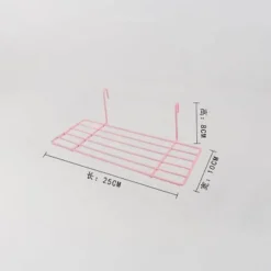Decorative Iron Wall Organizer - Home Storage Grid