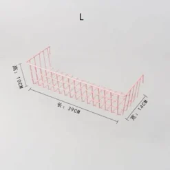 Decorative Iron Wall Organizer - Home Storage Grid