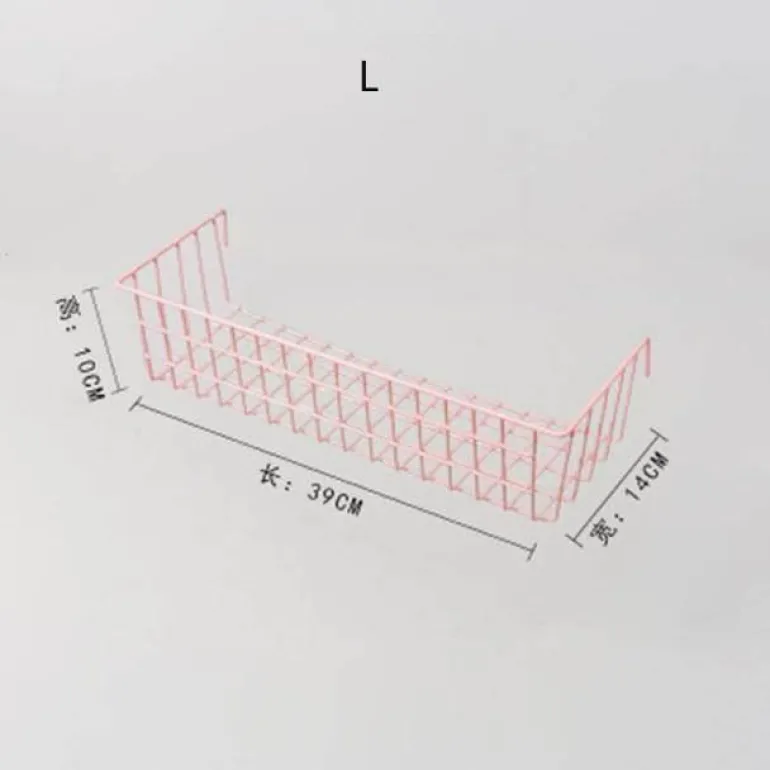 Decorative Iron Wall Organizer - Home Storage Grid