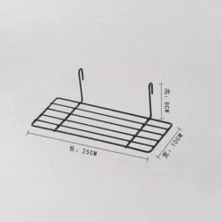 Decorative Iron Wall Organizer - Home Storage Grid