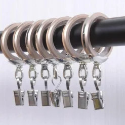 Decorative Shower Curtain Hooks - Stylish Bathroom Accessories