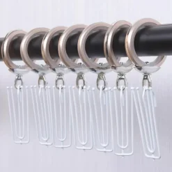 Decorative Shower Curtain Hooks - Stylish Bathroom Accessories