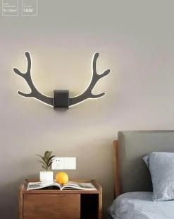 Deer Antler Wall Lamp with Motion Sensor - Creative Home Decor Lighting