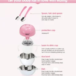 Deer Baby-Essset – 5-in-1-Geschirr-Essentials für Kleinkinder
