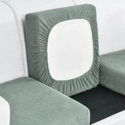 Dehnbarer Jacquard-Sofabezug – bequemer Kissenschutz