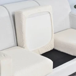 Dehnbarer Jacquard-Sofabezug – bequemer Kissenschutz