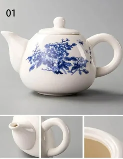 Dehua Kung Fu Tee-Set – Teekanne Gaiwan Teegeschirr