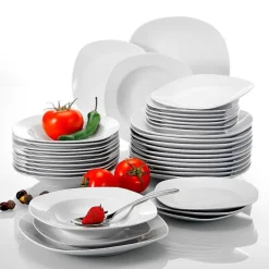 Deimos Porzellan-Geschirrset – Elegantes Geschirr für die gesellige Runde