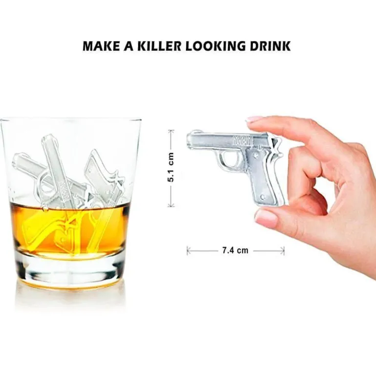 3D-Eiswürfelbereiter – Kreative Eiswürfelform für einzigartige Getränke