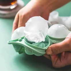 3D-Eiswürfelformen aus Silikon in Rosenform – dekorative Getränkeformen