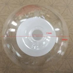 Dekorative Glaskugel - Elegantes Blasenornament