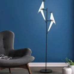 Dekorative Origami-Vogel-Kronleuchterlampe