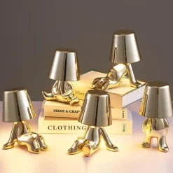 Dekorative Statuen-Tischlampe – Elegante Beleuchtungsvorrichtung