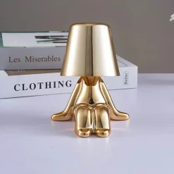 Dekorative Statuen-Tischlampe – Elegante Beleuchtungsvorrichtung