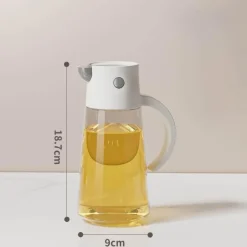 Dekorative Vogelölflasche aus Glas - Küchenaccessoire