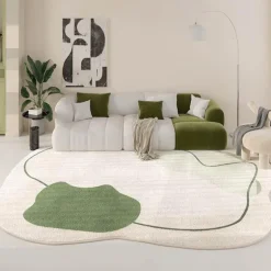 Dekorativer Teppich „Green Line“ – Stilvoller Akzent für Ihr Zuhause