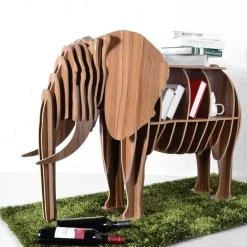 3D-Elefanten-Schreibtischpuzzle – Hochwertiges Dekospielzeug