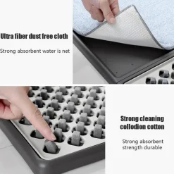 Desinfizierende Fußmatte - Bodenmatte zur Staubentfernung