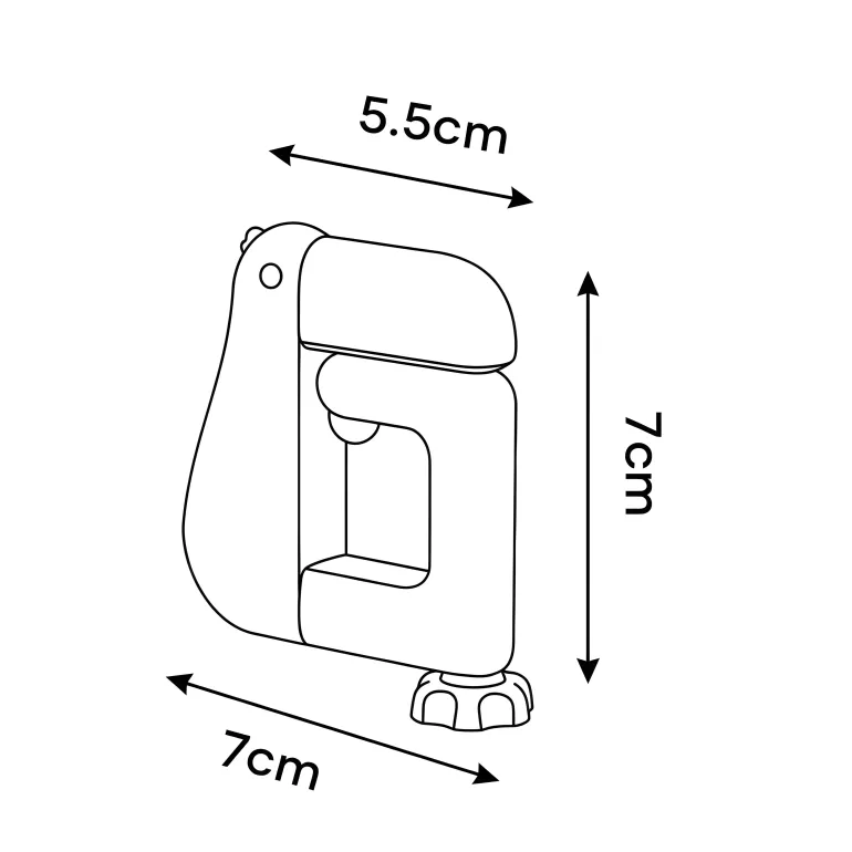 Desk Hook – multifunctional duck-shaped backpack & bag hanger