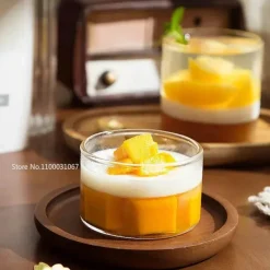 Dessertbecher aus Hochtemperaturglas – Elegantes Cocktailglas für Hochzeitsfeiern
