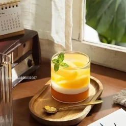 Dessertbecher aus Hochtemperaturglas – Elegantes Cocktailglas für Hochzeitsfeiern