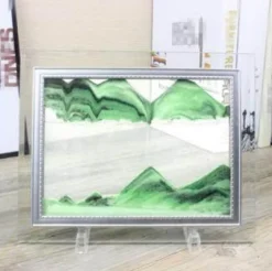3D-Fließsand-Malrahmen – Dekoratives Kunstdisplay