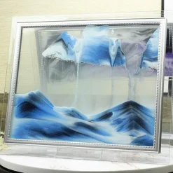3D-Fließsand-Malrahmen – Dekoratives Kunstdisplay