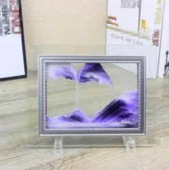 3D-Fließsand-Malrahmen – Dekoratives Kunstdisplay