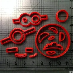 3D-gedrucktes Ausstechformen-Set – Werkzeuge zur Kuchendekoration