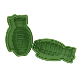 3D-Granaten-Eiswürfelform – Silikonform für einzigartige Eisformen