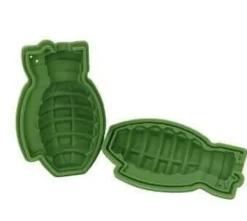 3D-Granaten-Eiswürfelform – Silikonform für einzigartige Eisformen