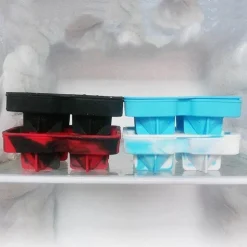 Diamant-Eiswürfelform-Tablett - Elegantes Getränketablett aus Silikon