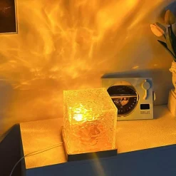 Diamant-Nachtlampe – leuchtendes Tischlicht-Dekor