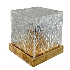 Diamant-Nachtlampe – leuchtendes Tischlicht-Dekor