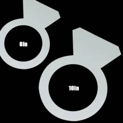 Diamantring-Kuchenform-Set – PET-Backwerkzeuge zum Kuchendekorieren