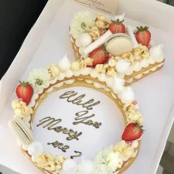 Diamantring-Kuchenform-Set – PET-Backwerkzeuge zum Kuchendekorieren