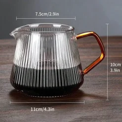 Diamond Glass Kaffeekaraffe - Wiederverwendbarer Filterbecher